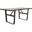 Diamond Sofa Monterey Dining Table with Pedestal Base MONTEREYDTRO IMAGE 2