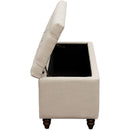 Diamond Sofa Park Avenue Storage Bench PARKAVETRSD IMAGE 6