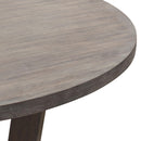 Diamond Sofa Round Solano Dining Table with Pedestal Base SOLANODTGO IMAGE 10