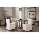 Diamond Sofa Round Solano Dining Table with Pedestal Base SOLANODTGO IMAGE 11