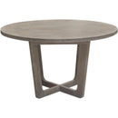 Diamond Sofa Round Solano Dining Table with Pedestal Base SOLANODTGO IMAGE 2