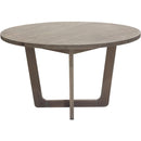 Diamond Sofa Round Solano Dining Table with Pedestal Base SOLANODTGO IMAGE 4