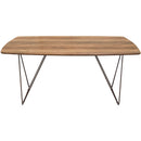 Diamond Sofa Star Dining Table with Pedestal Base STARDTWA IMAGE 1