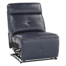 Homelegance Avenue Reclining Leather Match 6 pc Sectional 9469NVB*6LRRC IMAGE 10