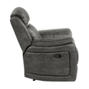 Homelegance Centeroak Fabric Recliner 9479BRG-1 IMAGE 3
