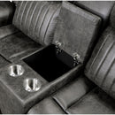 Homelegance Centeroak Reclining Fabric Loveseat 9479BRG-2 IMAGE 4