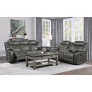 Homelegance Centeroak Reclining Fabric Loveseat 9479BRG-2 IMAGE 5
