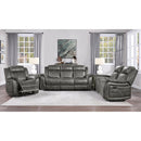 Homelegance Centeroak Reclining Fabric Loveseat 9479BRG-2 IMAGE 6