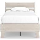Signature Design by Ashley Socalle EB1864B3 Twin Panel Platform Bed IMAGE 2