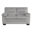 Homelegance Keighly Stationary Fabric Loveseat 9328GY-2 IMAGE 1