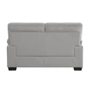 Homelegance Keighly Stationary Fabric Loveseat 9328GY-2 IMAGE 3