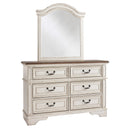 Signature Design by Ashley Realyn B743B12 Dresser and Mirror IMAGE 1