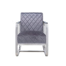 Acme Furniture Tasmine Stationary Fabric Accent Chair 59812 IMAGE 4