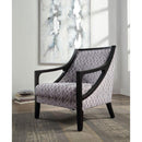 Acme Furniture Janiya Stationary Fabric Accent Chair 59896 IMAGE 2