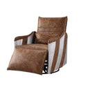 Acme Furniture Qalurne Power Leather Recliner 59942 IMAGE 2