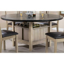 Acme Furniture Round Ramona Dining Table 72005 IMAGE 4