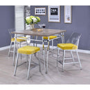 Acme Furniture Square Nadie II Counter Height Dining Table 72170 IMAGE 5