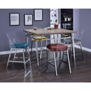 Acme Furniture Square Nadie II Counter Height Dining Table 72170 IMAGE 7