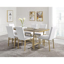 Acme Furniture Entropy 7 pc Dinette 72235 IMAGE 1