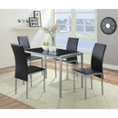 Acme Furniture Vallo 5 pc Dinette 72335 IMAGE 1