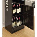 Acme Furniture Mant Counter Height Dining Table with Pedestal Base 72705 IMAGE 5