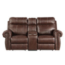 Homelegance Granville Power Reclining Fabric Loveseat 9488BR-2PW IMAGE 1