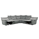 Homelegance Tesoro Power Reclining Fabric 6 pc Sectional 9509DG*6LRRR IMAGE 3