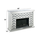 Acme Furniture Noralie 90530 Fireplace IMAGE 2