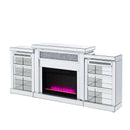 Acme Furniture Noralie Freestanding Electric Fireplace 90655 IMAGE 3