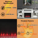 Acme Furniture Noralie 90655 Fireplace IMAGE 6