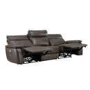 Homelegance Maroni Reclining Leather Match Sofa 8259RFDB-3PWH* IMAGE 4