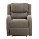 Homelegance Foxcroft Power Fabric Recliner 9316BR-1PW IMAGE 1