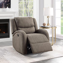 Homelegance Foxcroft Power Fabric Recliner 9316BR-1PW IMAGE 6