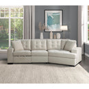 Homelegance Logansport Fabric 2 pc Sectional 9401BEG*22LRU IMAGE 9