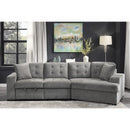 Homelegance Logansport Fabric 2 pc Sectional 9401GRY*22LRU IMAGE 9