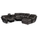 Homelegance Avenue Reclining Fabric Sectional 9469DBR*6LRRC IMAGE 3
