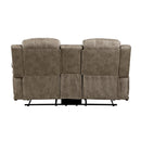Homelegance Centeroak Reclining Fabric Loveseat 9479SDB-2 IMAGE 3