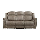 Homelegance Centeroak Reclining Fabric Sofa 9479SDB-3 IMAGE 1