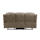 Homelegance Centeroak Reclining Fabric Sofa 9479SDB-3 IMAGE 3
