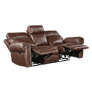 Homelegance Granville Reclining Fabric Sofa 9488BR-3 IMAGE 4
