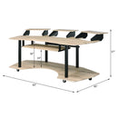 Acme Furniture Eleazar 92897 83" Music Studio Desk IMAGE 8