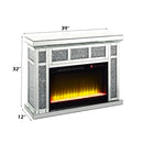 Acme Furniture Noralie AC00513 Fireplace IMAGE 2