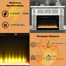 Acme Furniture Noralie AC00513 Fireplace IMAGE 3