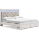 Signature Design by Ashley Altyra B2640B29 King Upholstered Storage Bed IMAGE 1