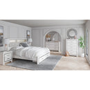 Signature Design by Ashley Altyra B2640B30 King Upholstered Bookcase Bed with Storage IMAGE 6