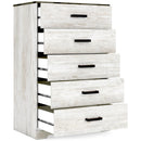 Signature Design by Ashley Shawburn EB4121-245 Five Drawer Chest IMAGE 2