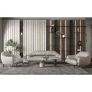 Acme Furniture Leonia Stationary Leather Chair LV00942 IMAGE 1