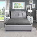 Homelegance Taurus MT-USH08Q 8" Queen Copper-Infused Memory Foam Hybrid Mattress - Grey IMAGE 12