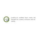 Homelegance Vega MT-NG10EK 10" Eastern King Gel-Infused Memory Foam Mattress - White IMAGE 12