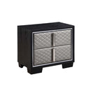 Acme Furniture Nicola 2-Drawer Nightstand BD01428 IMAGE 1